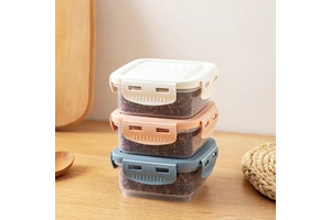 240ML Plastic Storage Container with Sealing Lid Kitchen Food Storage Container Storage Container