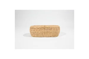 DreamCraft Hyacinth Water Design Woven Decorative Basket From Vietnam