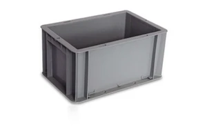 Reusable Container Dustproof Plastic Container Stability Heavy Duty Plastic Box for Warehouse Storage Box