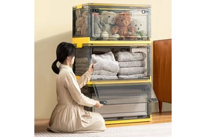 20L Foldable Plastic Storage Box Injection PP Multifunction Organizer Rectangle Shape Good Price Color Storage Solution MOQ 3pcs