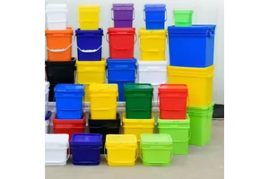 Factory Wholesale Food Grade 2L 5L 10L 20L 25L Mondo Llama Plastic Bucket Kit Storage Container Plastic Bucket