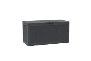 Outdoor Storage Deck Box 100 Gallon Plastic Outdoor Storage Box for Outdoor Garden Patio
