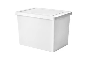 Wholesale Large Capacity PP Plastic Storage Box with Lid Thickened Household Organizer for Clothing Toys Miscellaneous Items