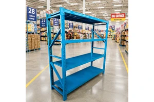 High Efficiency Versatile Industrial Storage Rack Multi-Size Industrial Warehouse Optional Warehouse Metal Shelf