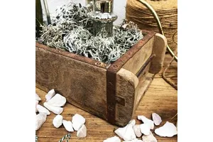 Custom Shape Handmade Multi-Purpose Wooden Storage Box With Attractive Designing for Home Decorative Storage Box From India