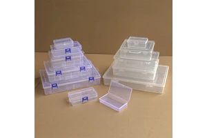GREENSIDE Wholesale Portable Multi-specification Transparent Jewelry Stationery Plastic Storage Box Modern PP Desk Organizer