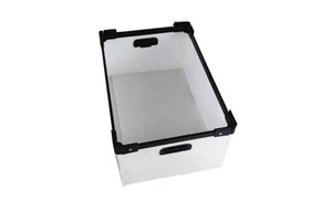 Plastic Corrugated Storage Boxes Bins