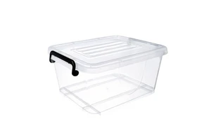 Household 5L Transparent clear Plastic Storage Box Packaging for Sale