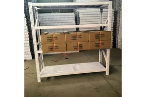 Storage Rack Warehouse Shelf Factory Racking System Medium Duty Metal Steel Shelving for Garage Warehouse Storage