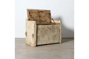 Modern Himchal Wood Decorative Storage Box with Antique-Look for Home Accessories Storage