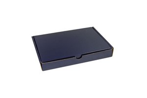 Blue Decorative Storage Box 260X140X20 Mm Assembled