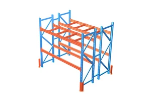 Heavy-Duty Cold Rolled Steel Storage Racks-Boltless Design Corrosion Protected Warehouse Shelving & Stack Racks