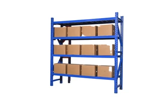 Custom Heavy-Duty 5-Layer Iron Metal Shelf Rack 1000-2000KG Capacity Stacking Staging for Adjustable Warehouse Storage