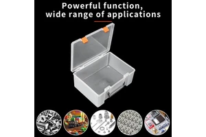 Factory Wholesale PP Plastic Quality Empty Box Storage Box with Lid for Toys / Sundries / Tools /Desktop Organization Customized