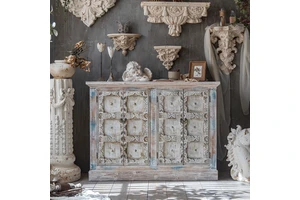 Carved Cabinet, High Quality Environmental protection Wood Cabinet, Furniture Storage Decorative Cabinet
