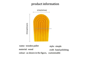 New Rustic Wooden Dried Flower Green Plant Storage Rack Customized Color Size Simplicity Home Bedroom Decoration Wall Vase