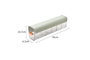 Grid Plastic Storage Box Container Wardrobe Organizer Storage Box Multipurpose Storage Box