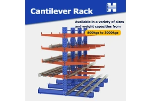 Warehouse Metal Cantilever Pipe Racking Adjustable Pivot Arm Design Heavy Duty Industrial Grade for Long Material Storage