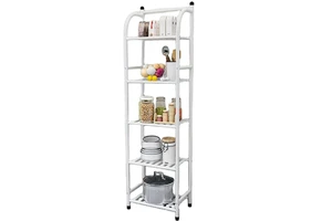 Factory Simple Bathroom Tableware Storage Rack 5 Layers Toilet Storage Rack Shelf