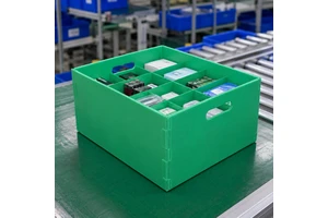 Foldable PP For Board Warehouse Box Dividers For Logistics Storage Picking Bin Custom Color Size Cutting Food Grade OEM
