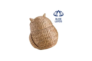 The Simple and Customized Water Hyacinth Basket at Wholesale Prices in Vietnam Blue Lotus Farm in 2024