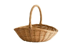 Customized Design Rattan Basket Premium Quality Handmade Designer Basket Classic Stylish Wholesale Luxury Rattan Basket