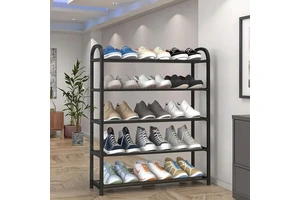 Custom-made Simple Style Multifunctional Simple Combination Metal Shoe Rack New Multi-Layer Storage Rack for Dormitories