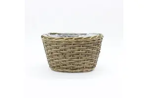 Rattan Craft Wholesale Wicker Baskets Eco Friendly Handmade Rattan Wicker Basket Willow Vegetable Wicker Storage Baskets