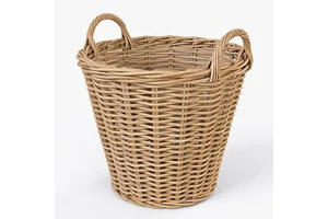 Wicker Basket Natural Color Wicker Basket Sundries Basket Handicraft