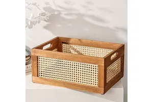 Decorative Basket Book Storage Woven for Storage Basket Organizing This Storage Basket Can Be Used for Snacks