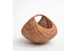 Wholesale Handcrafted Rattan Woven Basket| Eco-Friendly Storage Basket | Decorative Natural Wicker Basket for Home Decor