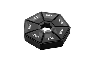 7 Grids Pill Case Plastic 7 Days Candy Box Portable Storage Tablet Holder Travel Organizer Dispenser Container