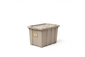 Heavy Duty Stackable Plastic Storage Bins with Lids and Latches Multi Size Organizer Boxes for Closet Garage Home