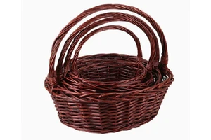 Handcrafted Rattan Woven Basket