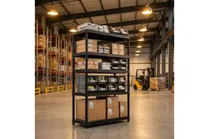 Heavy Duty Storage Shelf Shelving 91*46*135CM Stacking Racks Racking System For Commercial,Office &Industrial Storage