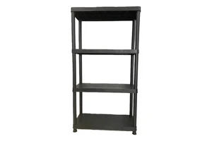 Black 2 3 4 5 Layer Storage Light Duty Plastic Storage Multi Layer Salon Shelves White Plastic Shelf Home Kitchen Shelf