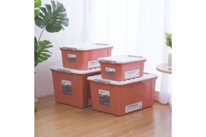 Plastic Storage Box Organizer Box Toys Organizer Plastic Storage Container Toy Storage Box Plastic Container with 25L