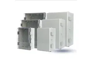 Ip67 Abs Pc Hinged Plastic Enclosure Waterproof Power Electrical Junction Box Waterproof Outdoor Plastic Box Distribution Box