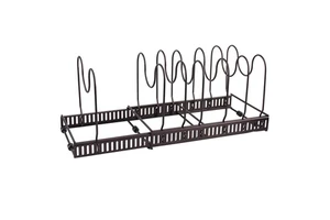 Bronze Colored Iron Storage Rack Special Storage Rack for Dishes and Pans Under Kitchen Sink Cabinet Multi Functional Storage