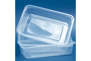 OEM Disposable Rectangle Shape Plastic Box With Lid for Food Customized PP Plastic 550ml, 650ml, 750ml, 1000ml