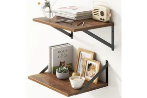 Customizable Standing Movable Minimalist Wooden Wall Decor for Home Kitchen Storage Living Room Furniture Jewelry