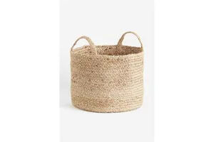 Round Shape Customized Rattan Basket Luxury Hot Sale Rattan Organizer Decorative Wicker Basket For Multiuse Hand Woven Basket