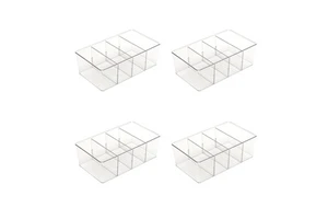 Factory Customized PET Plastic Non-toxic Durable Multifunction LFGB Certified Refrigerator Storage Bins for Jewelry Bedding