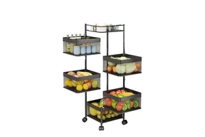 Metal 3 4 5-Layer Storage Rack Premium Product for Efficient Organization & Space Saving