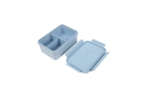 2026 Affordable Food Grade 1000ml PP+Silicone Rectangular Food Storage Containers Fresh Food Tins