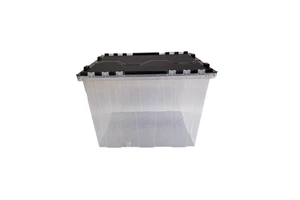 High - Quality 5 Gallon BPA - Free PP Clear Plastic Storage Box Heavy Duty Boxes with Lid Ideal for Home Clothes Storage