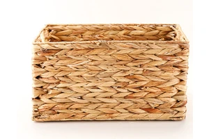 Wicker Baskets For Storage With Built-in Handles Handwoven Rattan Storage Basket
