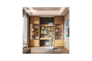 Versatile Aluminum Floating Shelf Organizer Storage Rack Wall Mounted Shelves for Study Room