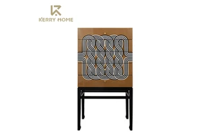 Modern Living Room Wooden Panel Storage Cabinet with Apartment and Bedroom Use for Hotel Decor