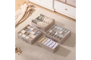 Hot Selling Clothes Wardrobe Closet Pants Socks Storage Organizer Folding Underwear Toy Sundries Storage Box